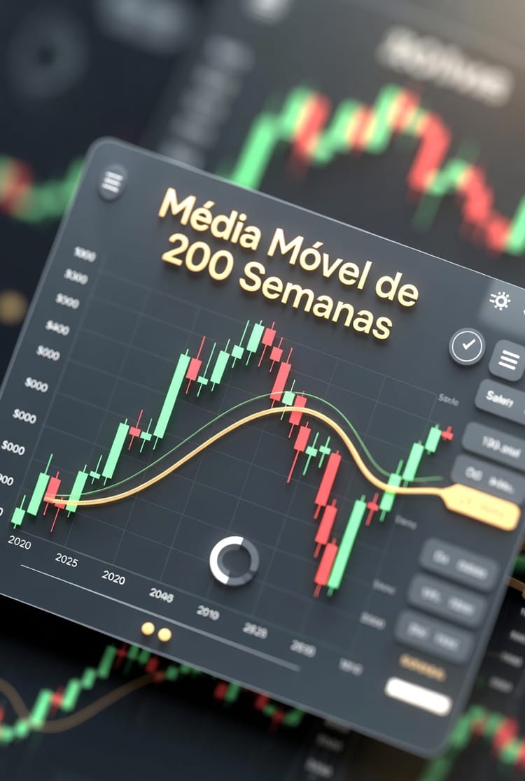 Média Móvel de 200 Semanas: Como Separar Ruído de Tendência no Preço de Uma Ação